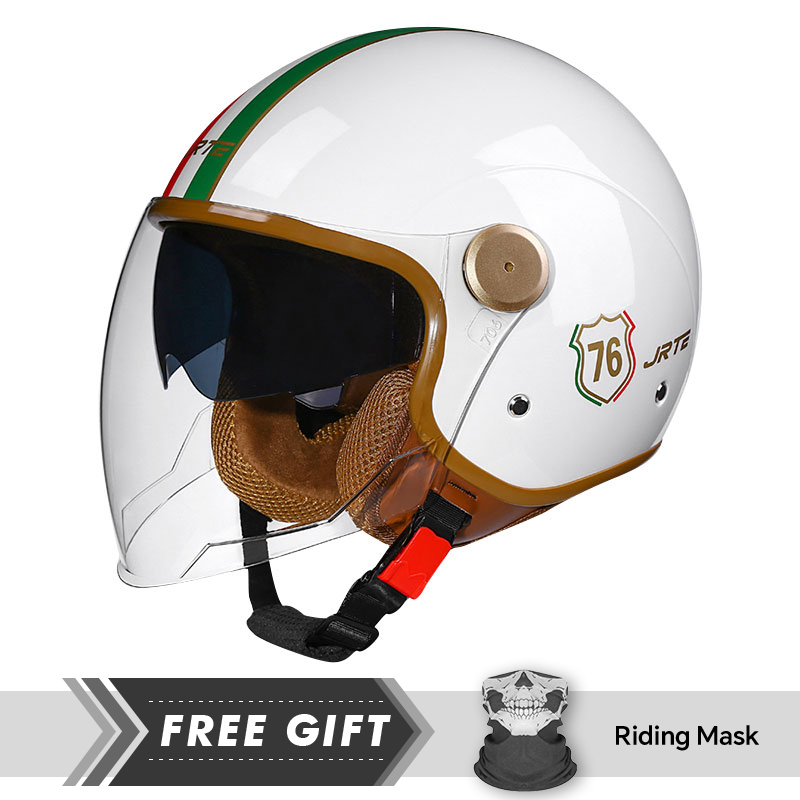DOT ECE Approved Retro 3/4 Ope - Motorcycle Gear In Store review and price