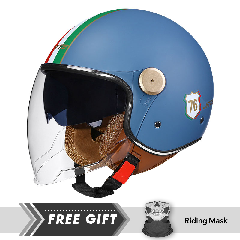 DOT ECE Approved Retro 3/4 Ope - Motorcycle Gear In Store review and price