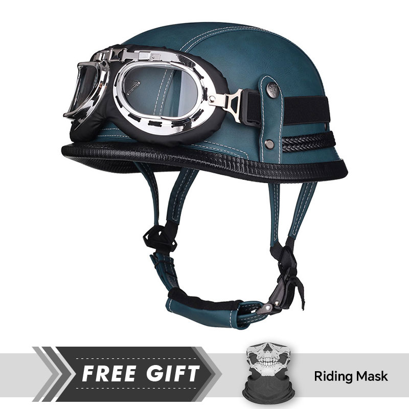 Classic Half Face Helmet Prote - Motorcycle Gear In Store review and price