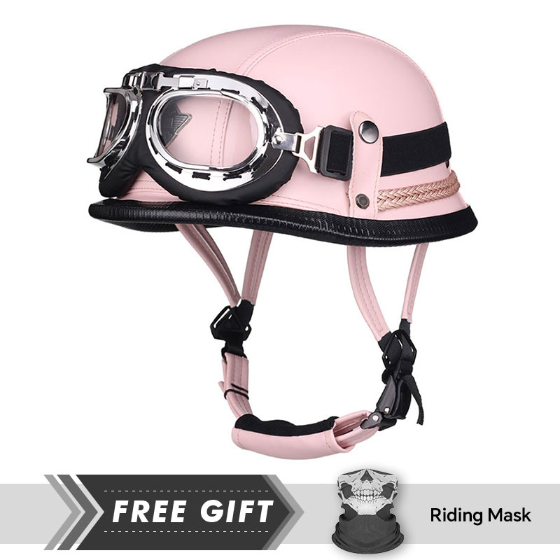 Classic Half Face Helmet Prote - Motorcycle Gear In Store review and price