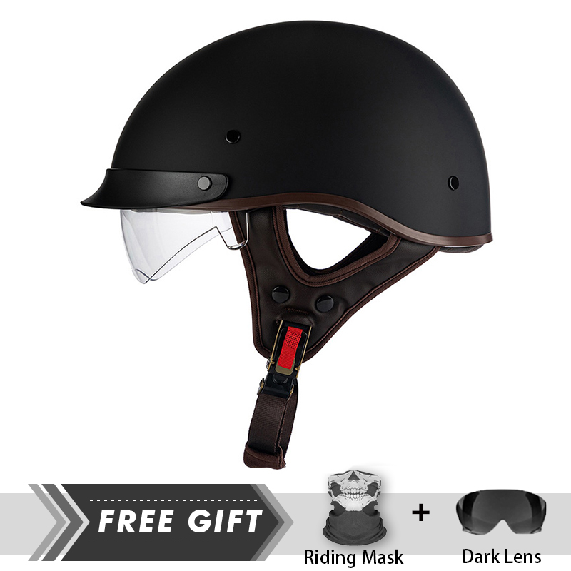 Crash Headpiece Half Face Helm - Motorcycle Gear In Store review and price