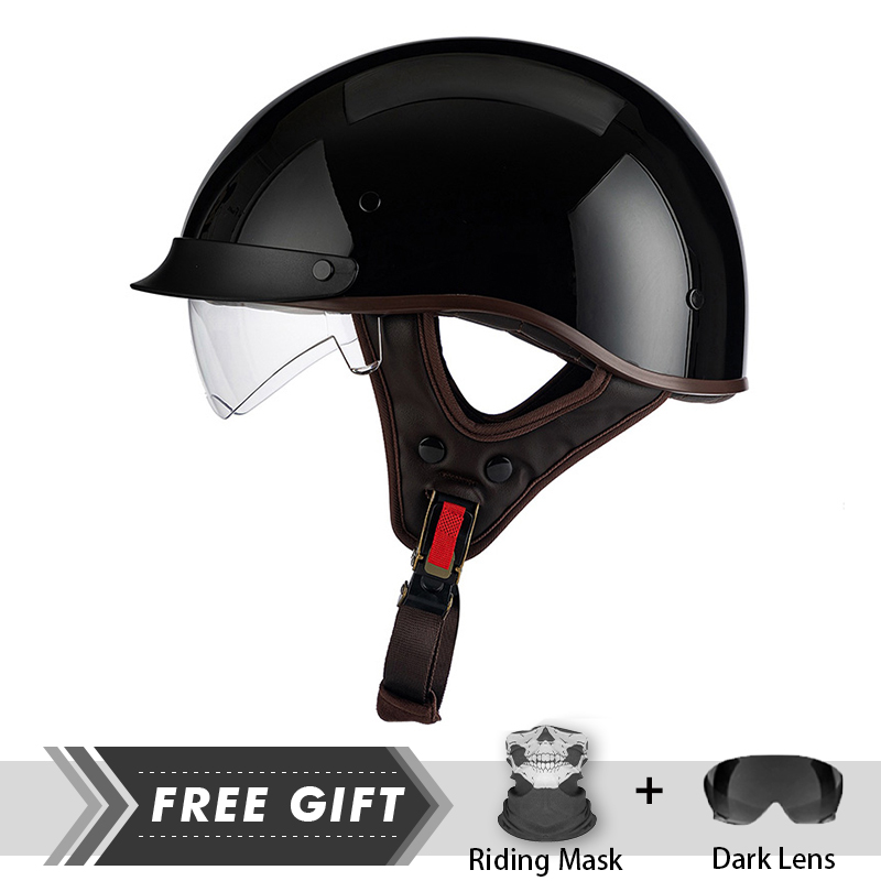 Crash Headpiece Half Face Helm - Motorcycle Gear In Store review and price