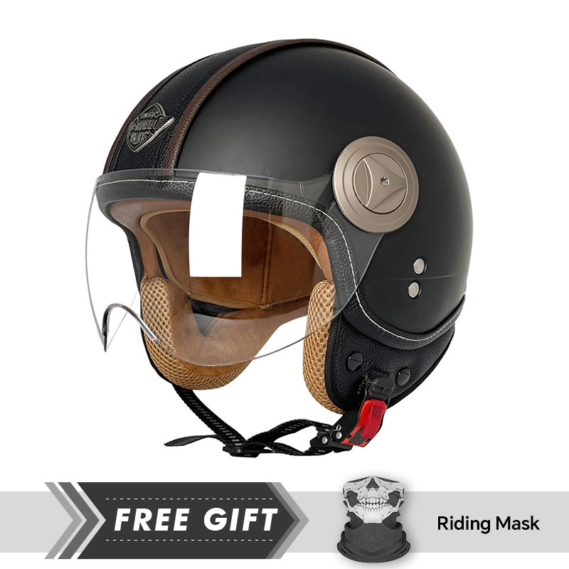 Open Face Helmet Motorcycle He - Motorcycle Gear In Store review and price