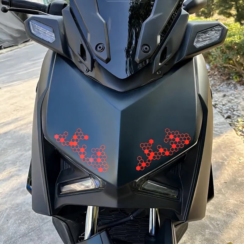 Honeycomb Gear Motorcycle Stic - Motorcycle Gear Logo review and price