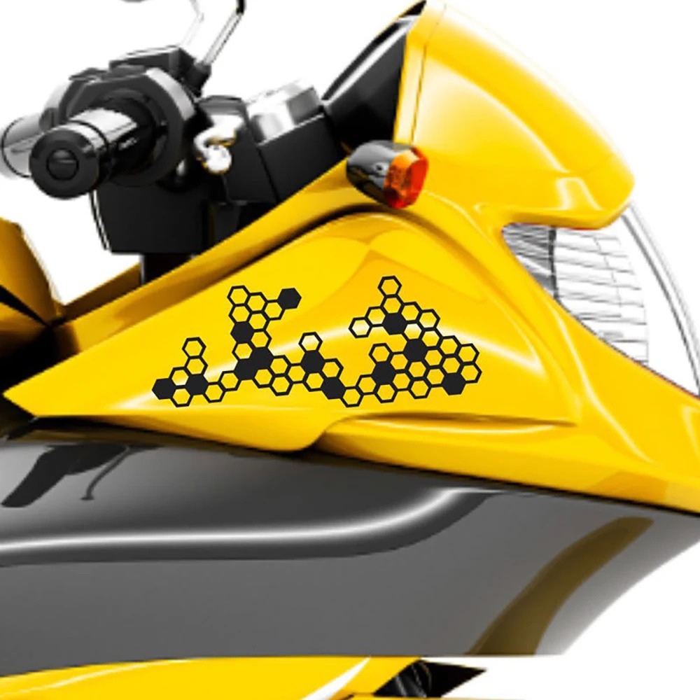 Honeycomb Gear Motorcycle Stic - Motorcycle Gear Logo review and price