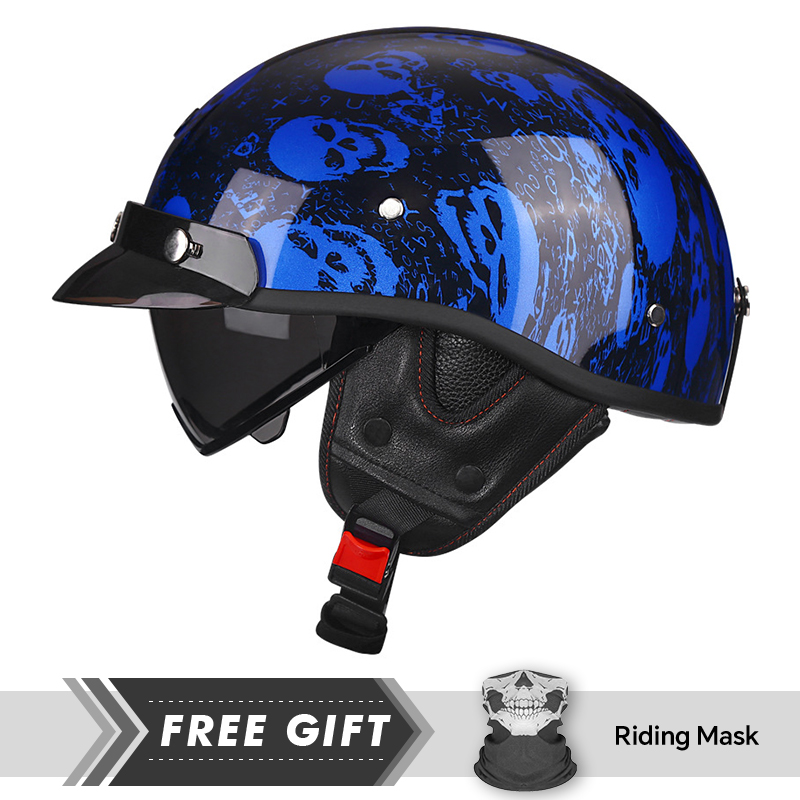 Half Motorcycle Helmet DOT ECE - Motorcycle Gear In Store review and price