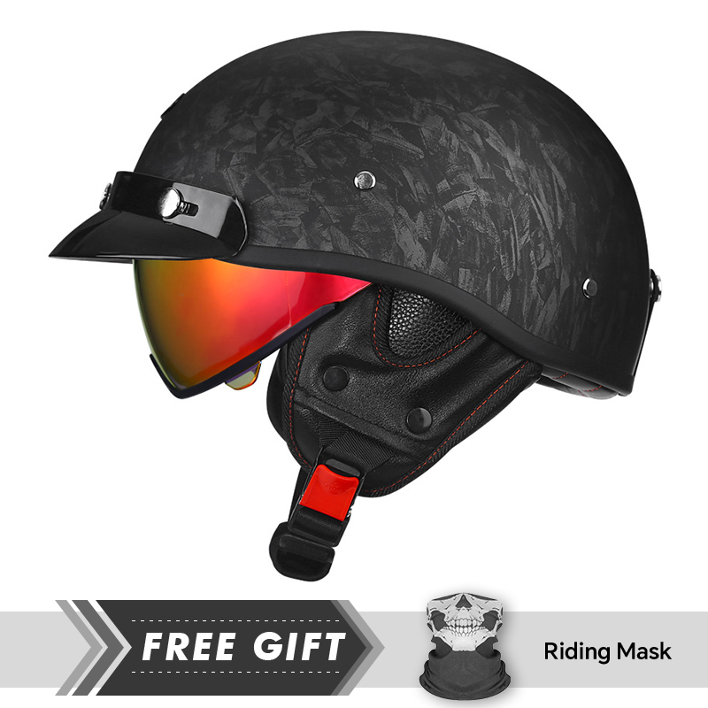 Half Motorcycle Helmet DOT ECE - Motorcycle Gear In Store review and price