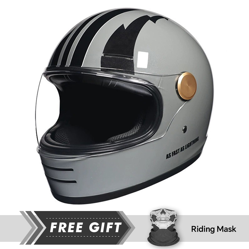 Vintage Full Face Motorcycle H - Motorcycle Gear In Store review and price