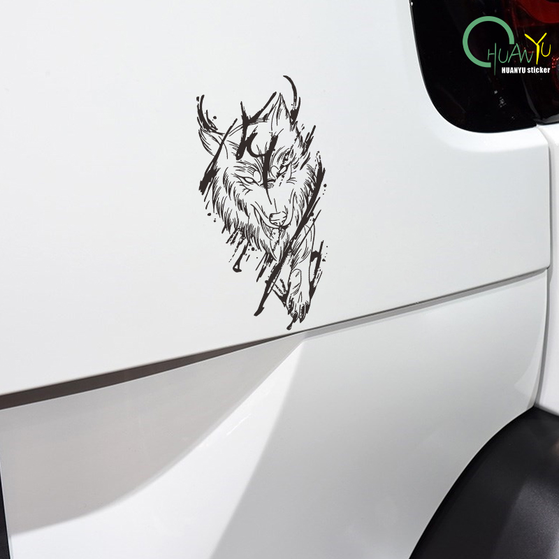 Dark magic wolf car decals car - Motorcycle Gear Pattern review and price